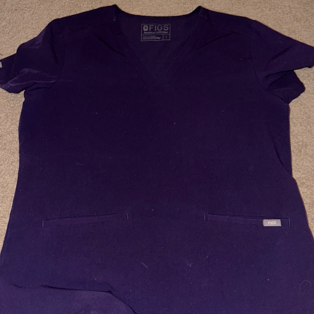 Figs Casma three pocket scrub top size large